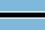 The flag of Botswana.