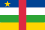 The Flag of Central African Republic.