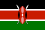 The Flag of Kenya.