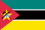 The Flag of Mozambique.