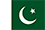 The Flag of Pakistan.