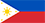 The Flag of the Philippines.
