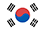 The Flag of South Korea.