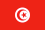 The Flag of Tunisia.