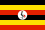The Flag of Uganda.
