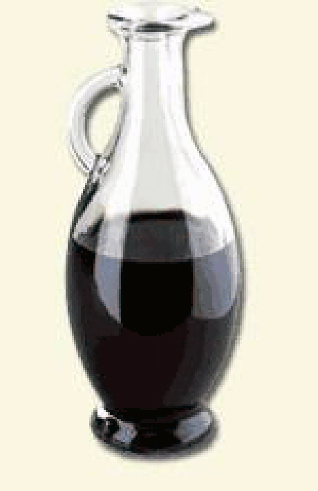 Jar of balsamic vinegar