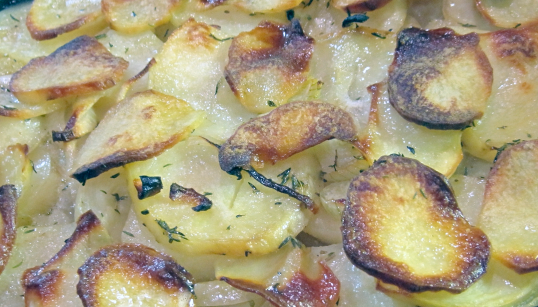 Boulangere potatoes