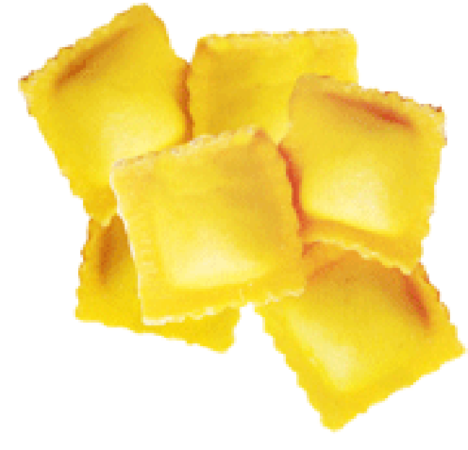 Fresh ravioli