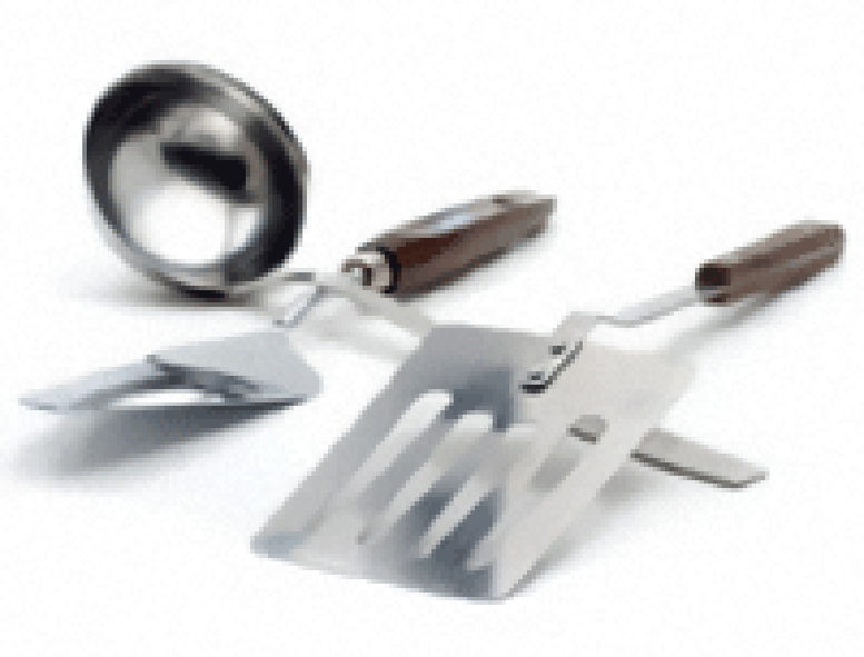 Collection of kitchen utensils