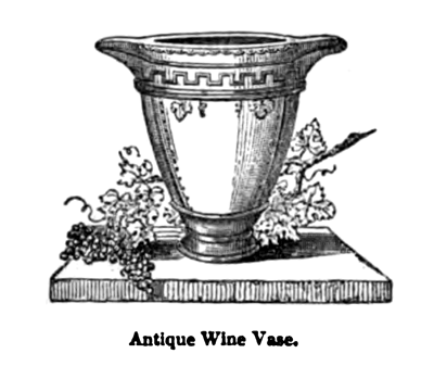 Eliza Acton Antique Wine Vase