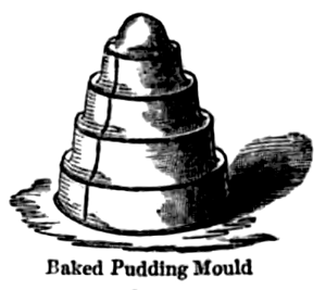 Eliza Acton Baked Pudding Mould