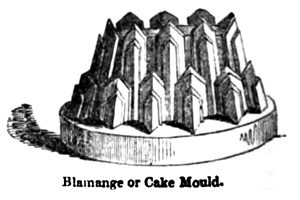 Eliza Acton Blancmange Mould