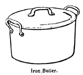 Eliza Acton Boiling Pan