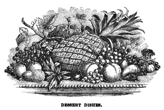 Eliza Acton Dessert Fruit