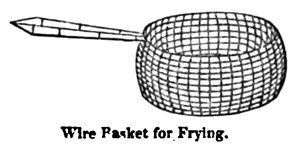 Eliza Acton Frying Basket