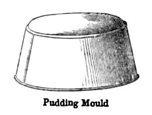 Eliza Acton Boiled Pudding Mould