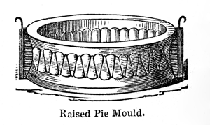 Eliza Acton Raised Pie Mould