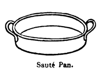Eliza Acton Saute Pan