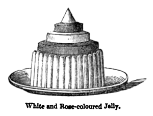 Eliza Acton White and Rose Jelly