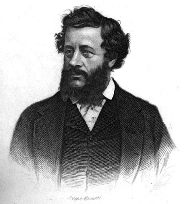 Drawing of Charles Elme Francatelli.