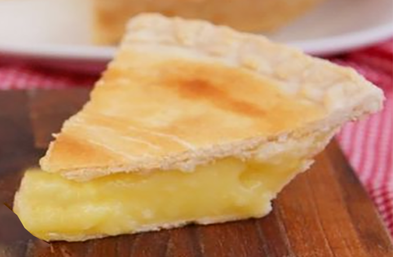 double crust custard pie