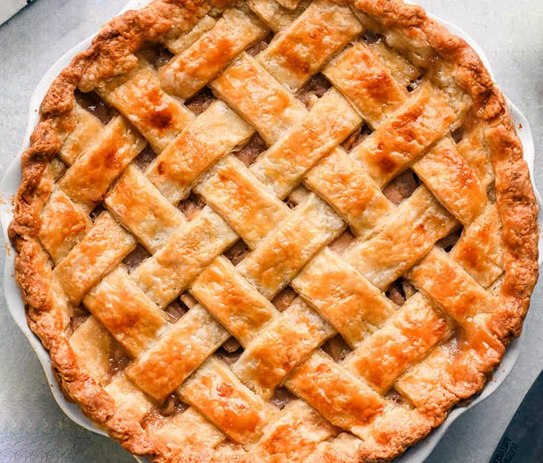 fish lattice pie