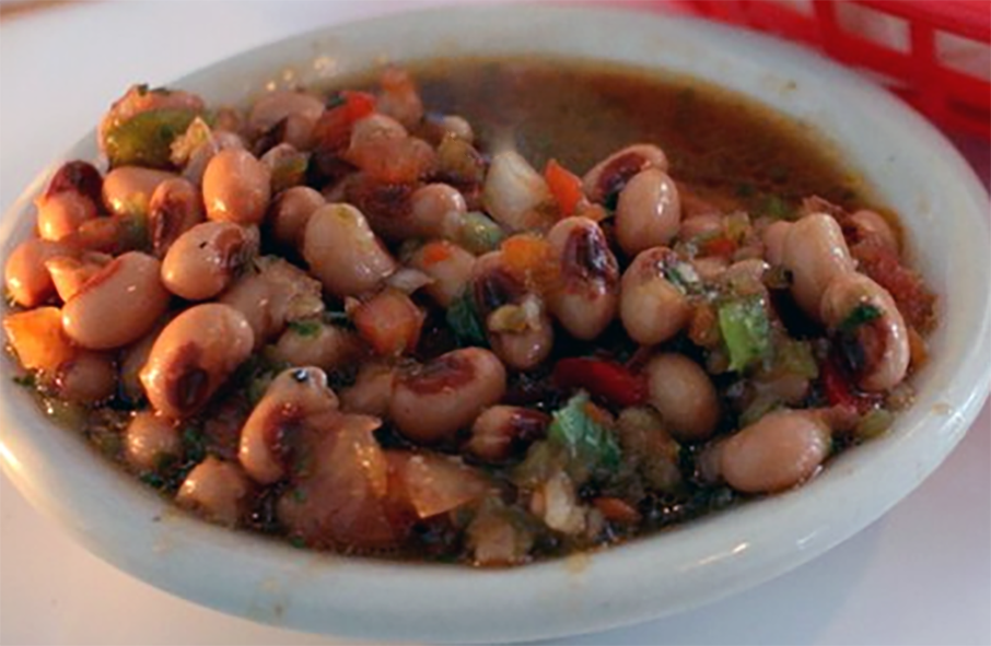 texas caviar, bean dish in a bowl