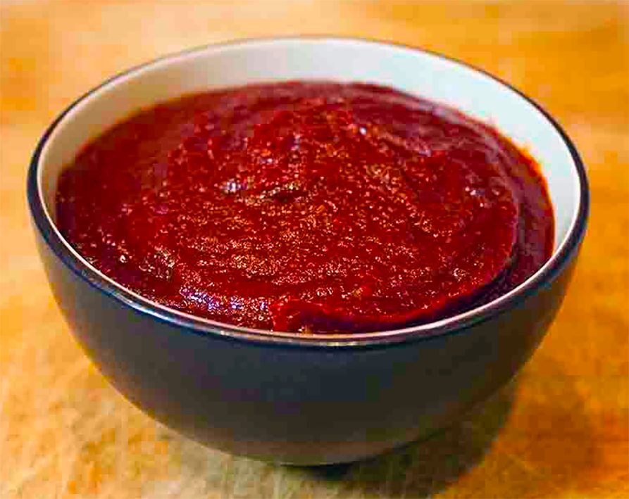 gochujang paste in a bowl