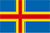 The flag of Åland.