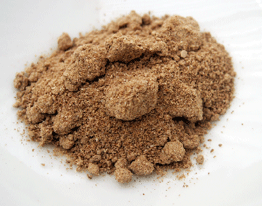 Pile of powdered amchoor