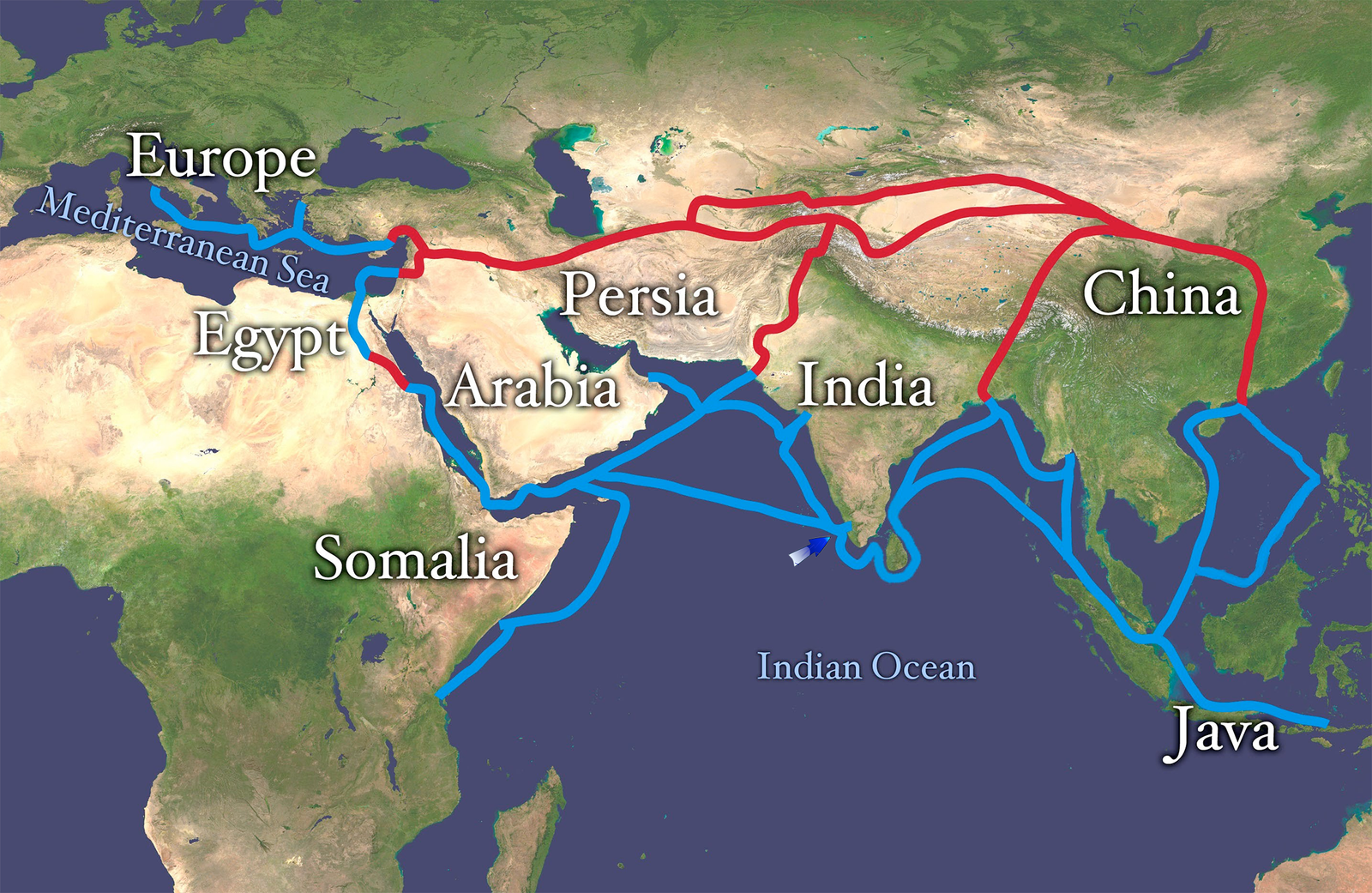 The ancient spice routes