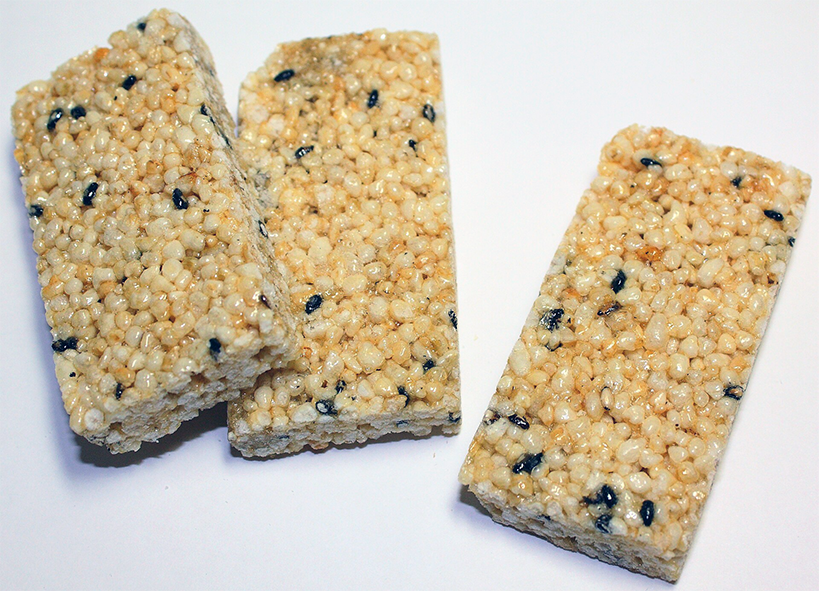 three bars of awaoktoshi against a white background