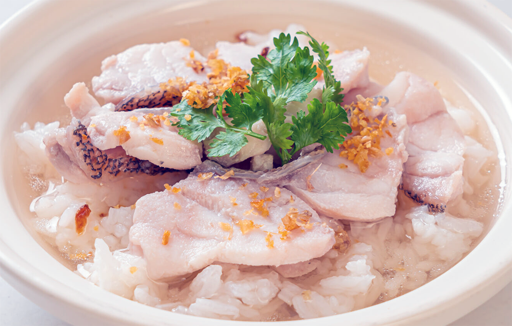 Bahamas boil fish served in a bowl
