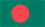 The flag of Bangladesh.