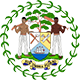 The Arms of Belize.