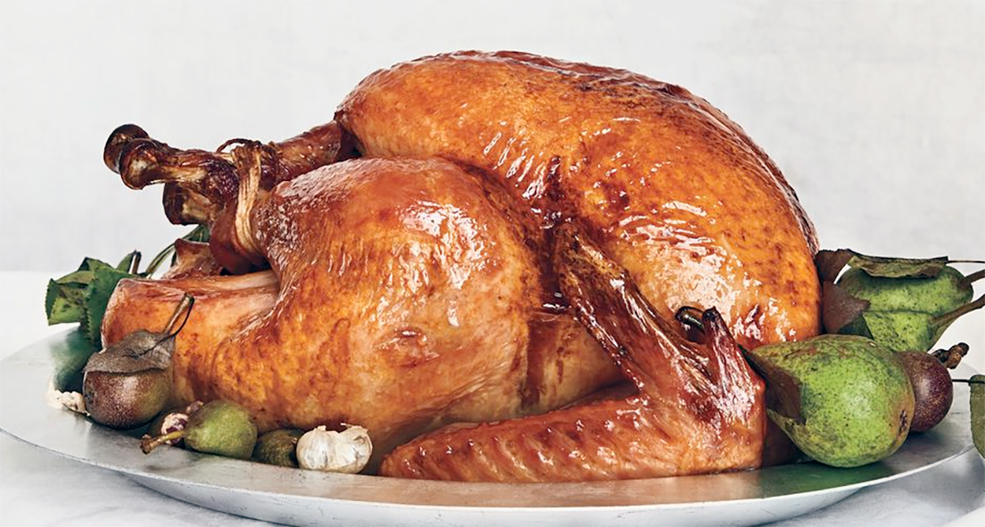 Brined roasted turkey thumbnail