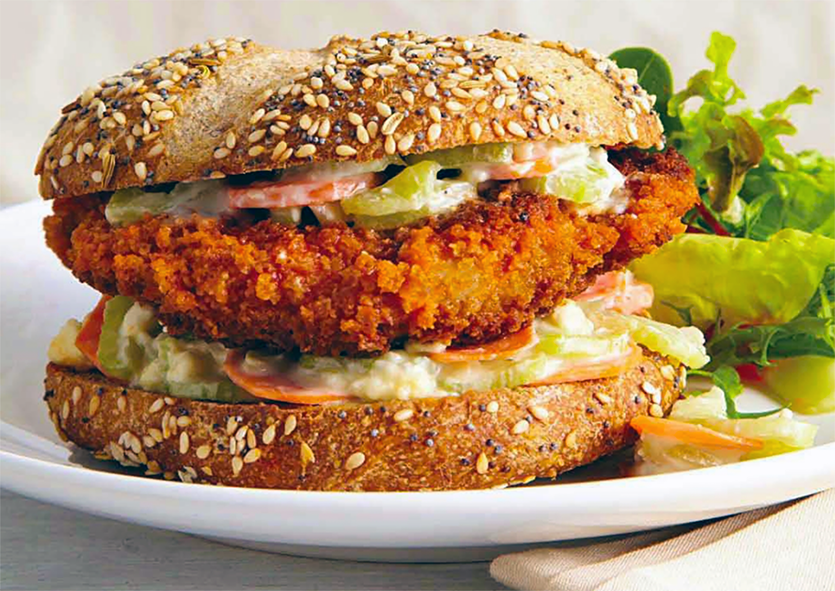 buffalo chicken burger thumbnail