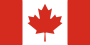 The flag of Canada.