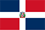 The Flag of the Dominican Republic.
