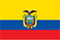 The Flag of Ecuador.