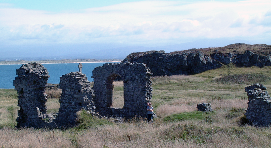 Ruins of Dwynwen’s Church.