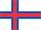 The Flag of the Faroe Islands.