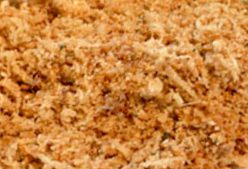 mound of fried breadcrumbs