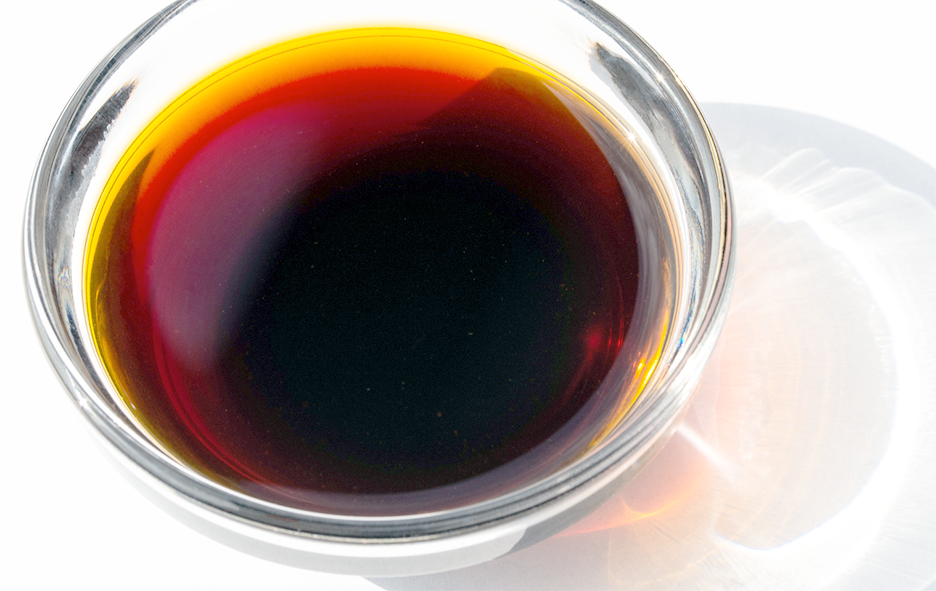 Francatelli's poor man's sauce presented in a small glass dish