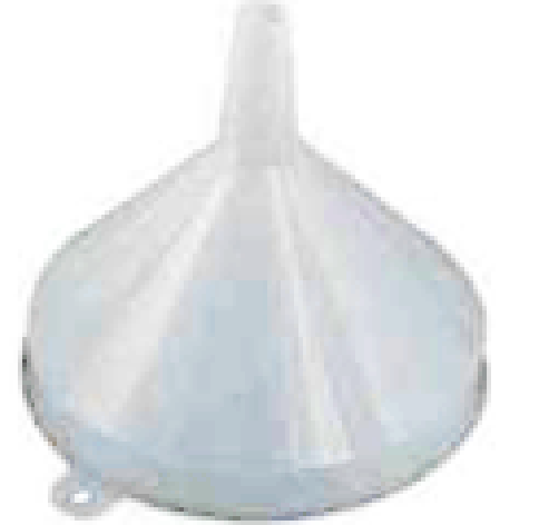 plastic funnel