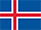 The Flag of Iceland.