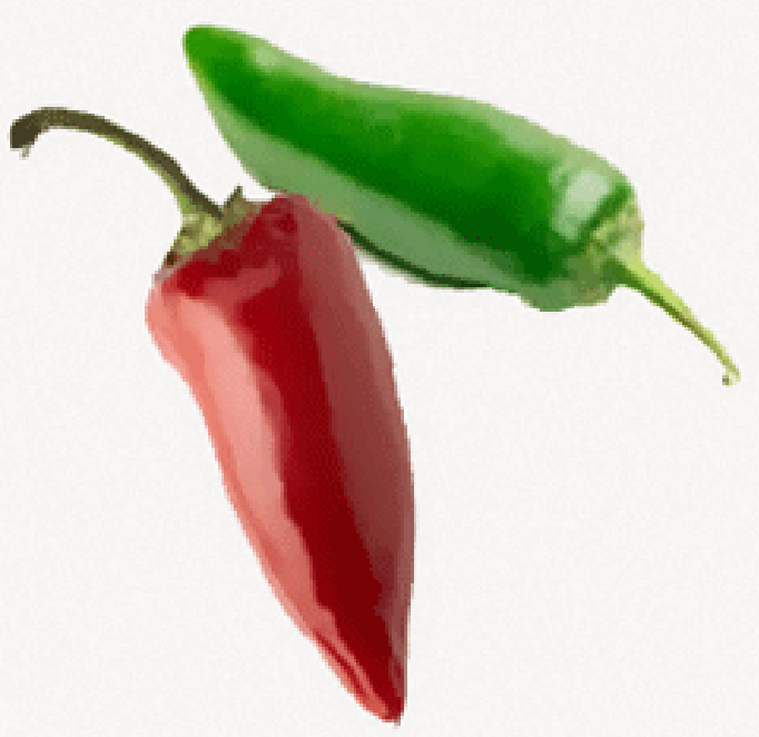 Red and Green Jalapeño Chillies