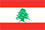 The Flag of Lebanon.