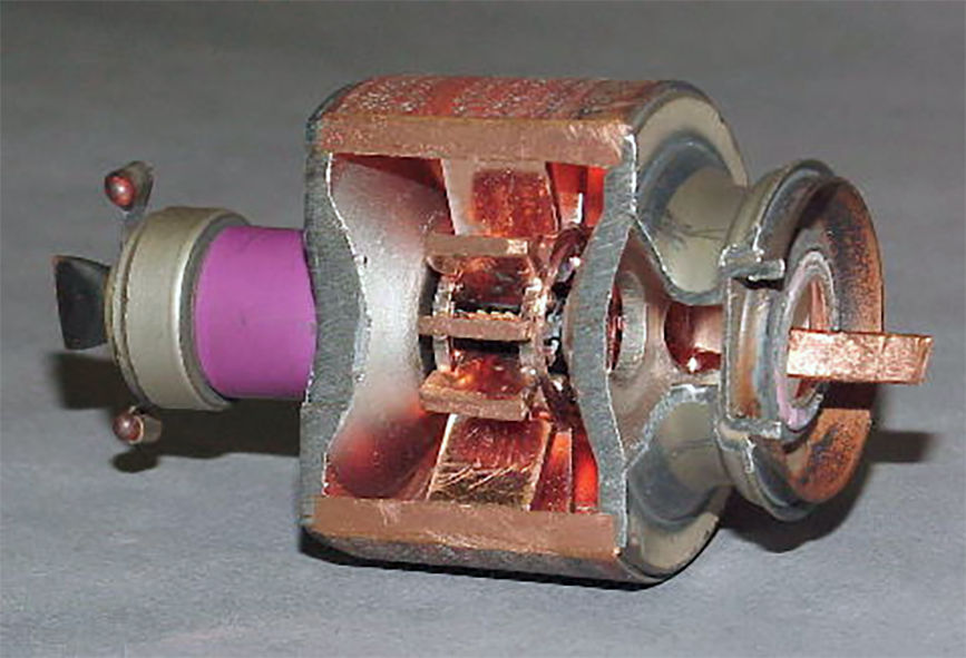 Magnetron, heart of the microwave.