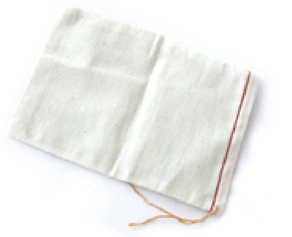 muslin bag